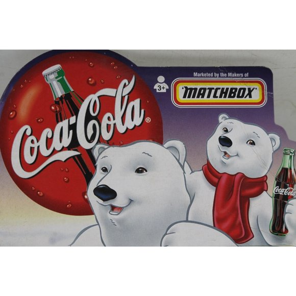 NIP Matchbox Coca Cola 1955 Chevy Bel Air 1998 Camaro Converible Set 1:64 C22-83 - Picture 11 of 12